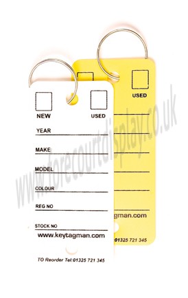 Easy Key Tags Forecourt Signs