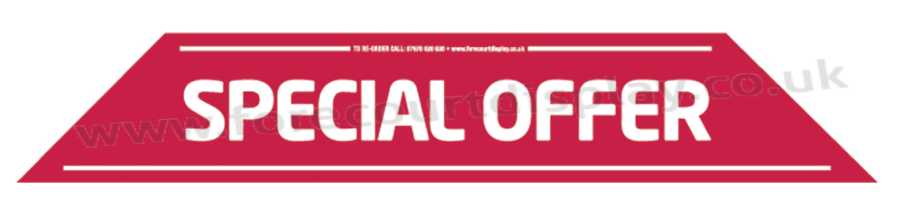 Special Offer Windscreen Display 575mm x 100mm