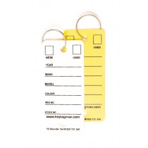 Easy Key Tags Forecourt Signs