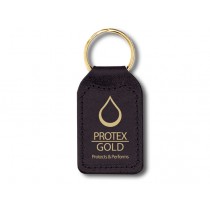 Small Rectangular Genuine Leather Keyfob