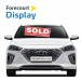 SOLD Car Windscreen Display Window Sticker