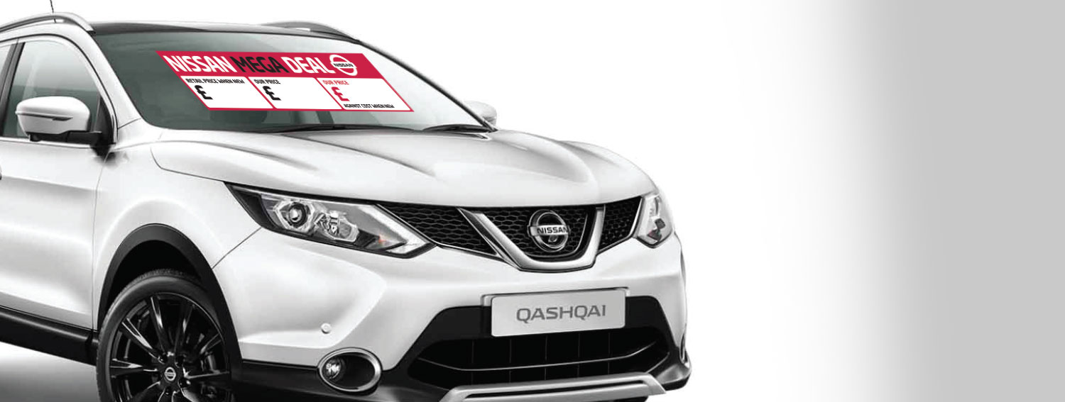 Personalised Windscreen Display Sticker
