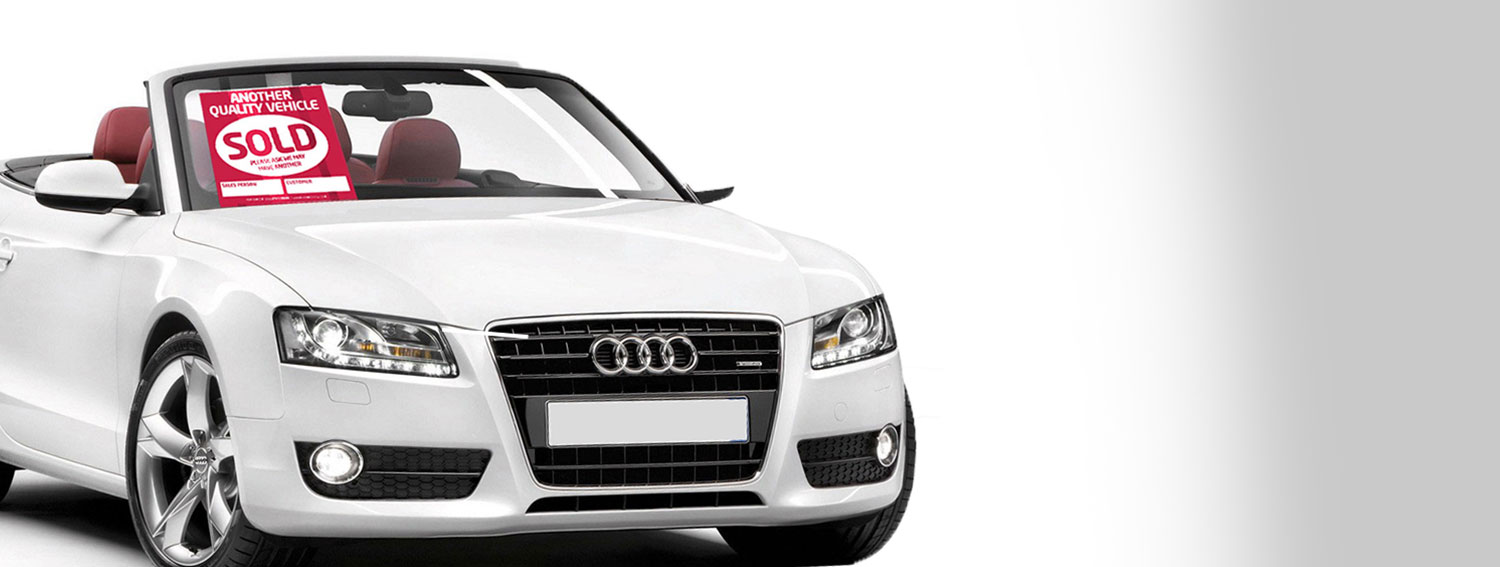 Windscreen SOLD sticker